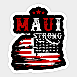 Pray for Maui Hawaii Strong Sticker